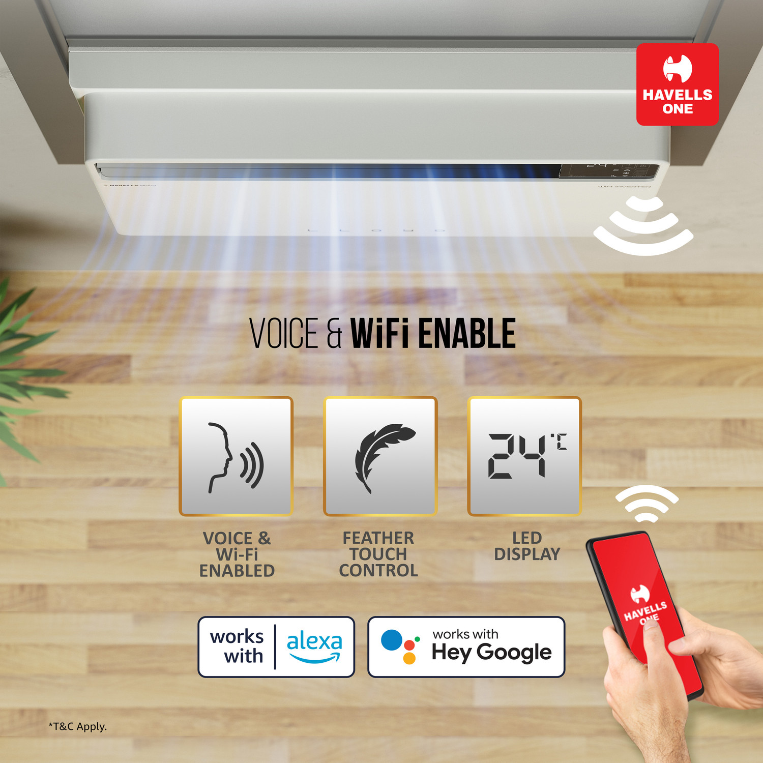 Image of Lloyd 2025 Model 1.5 Ton 5 Star Window Inverter with Wi-fi AC