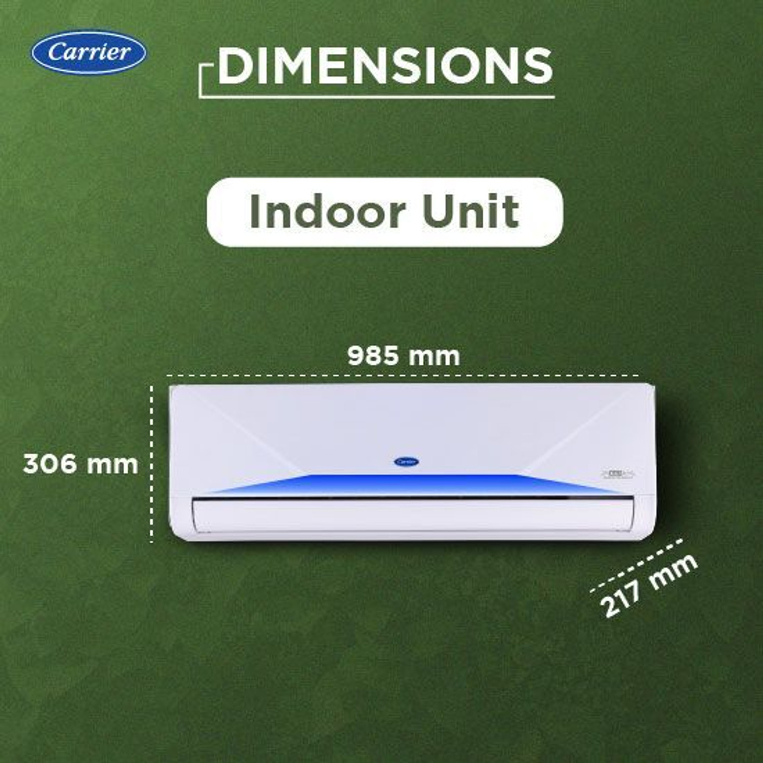 Image of CARRIER 2026 Model 1.5 Ton 5 Star Split Inverter with Wi-fi AC
