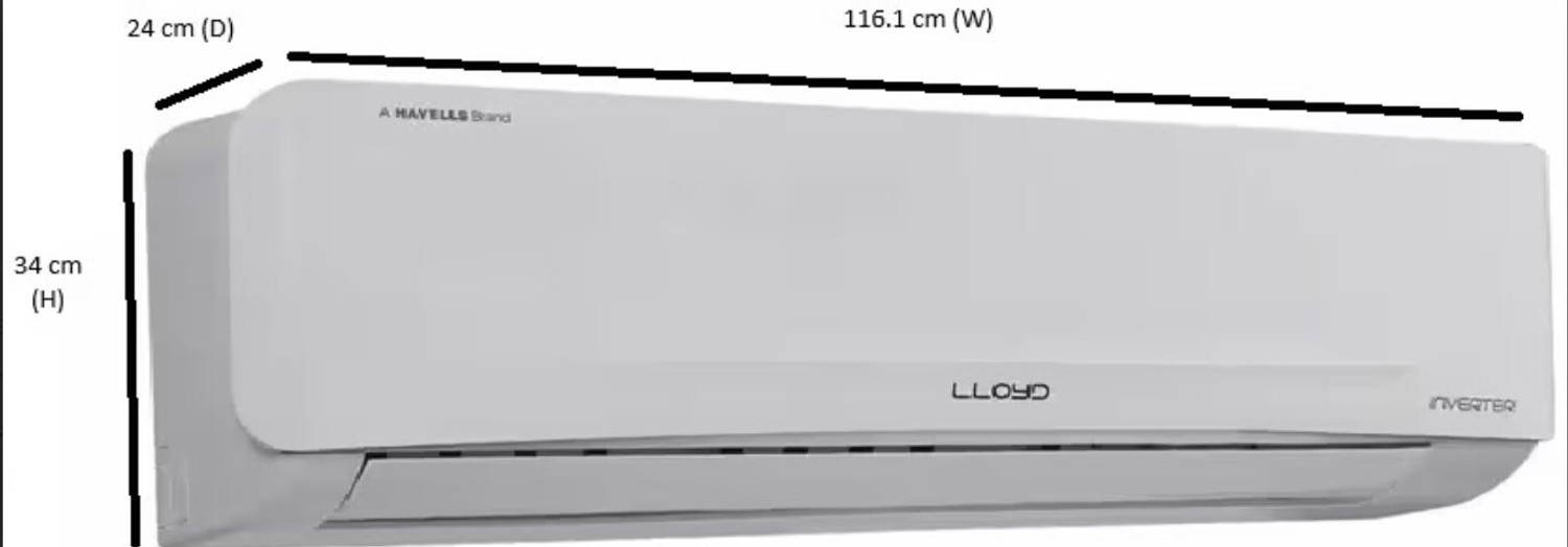 Image of Lloyd 2025 Model 2 Ton 3 Star Split Inverter with Wi-fi AC