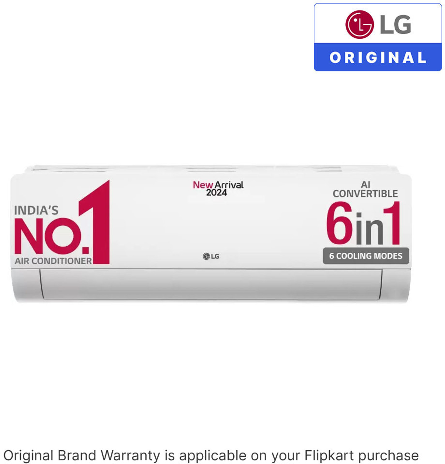 Image of LG 2024 Model 1 Ton 3 Star Split Inverter 2 Way Swing, HD Filter with Anti-Virus Protection with VIRAAT Mode & ADC Sensor AC