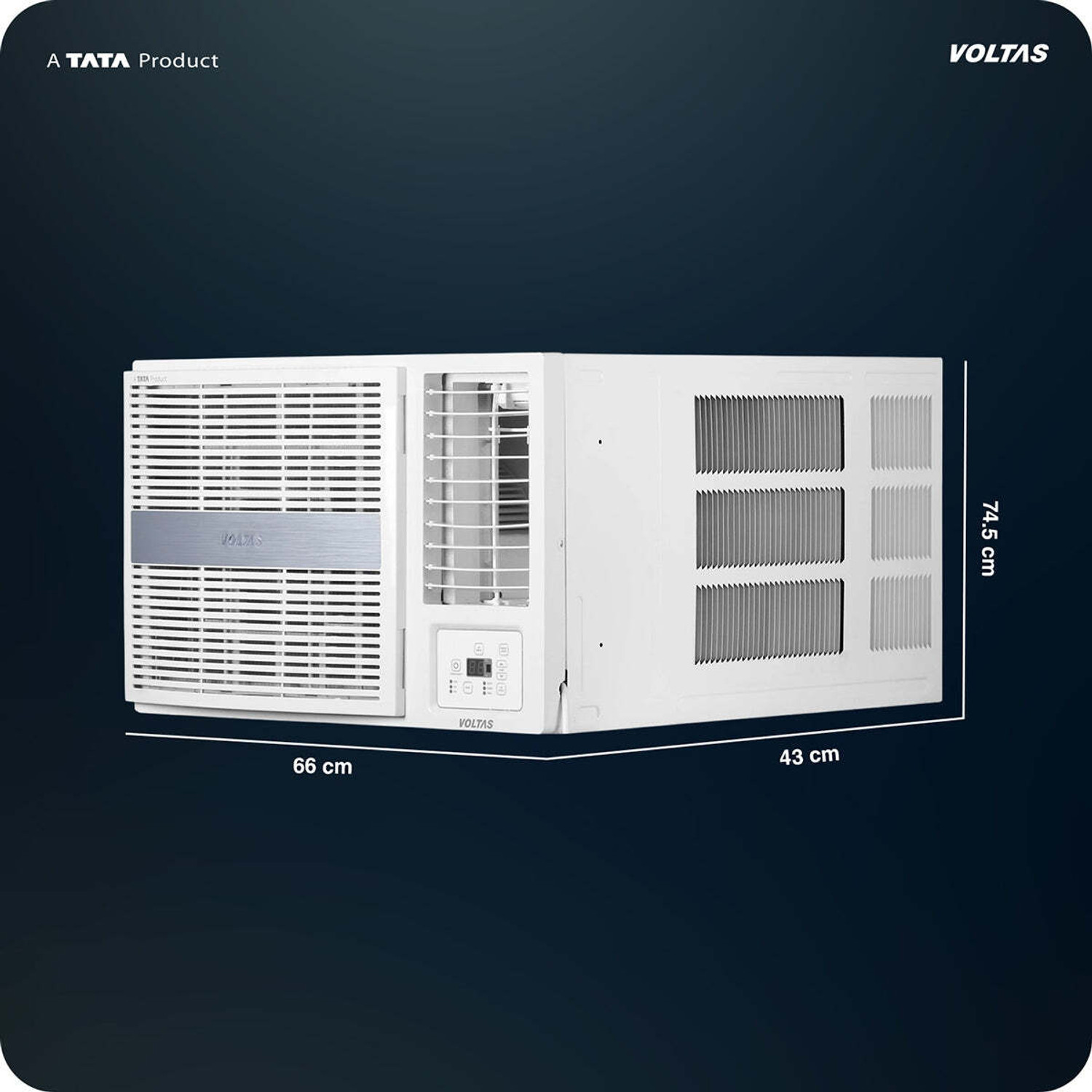 Image of Voltas 2026 Model 1.5 Ton 2 Star Window Fixed Speed AC