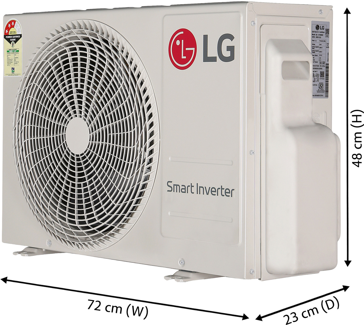 Image of LG 2026 Model 1.5 Ton 3 Star Split Inverter with Wi-fi AC