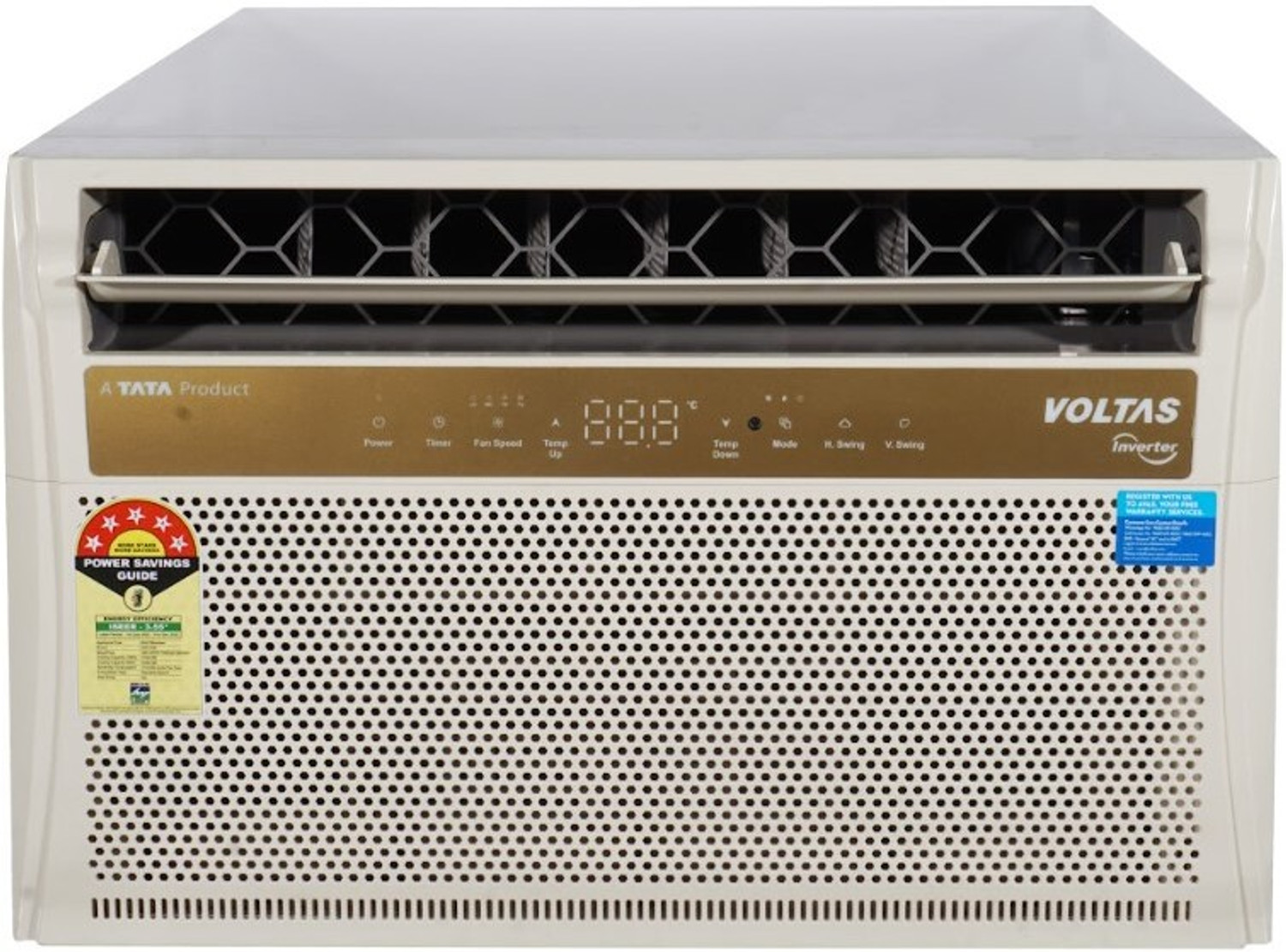 Image of Voltas 2025 Model 1.5 Ton 5 Star Window Inverter AC