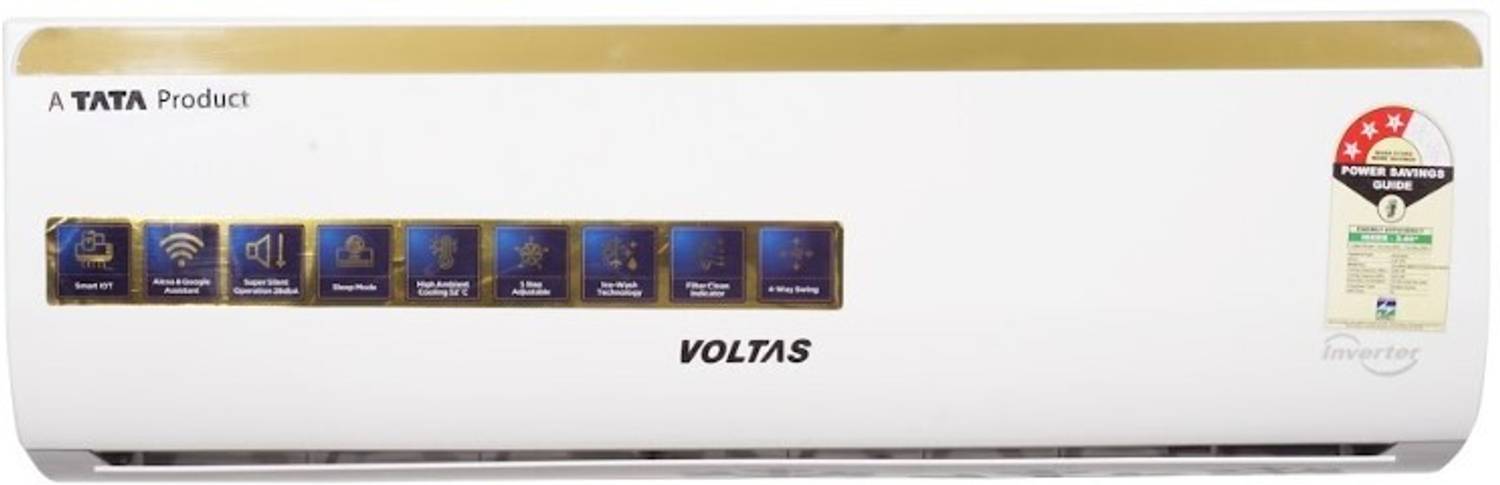 Voltas 2024 Model 1 Ton 3 Star Split Inverter with Wi-fi AC