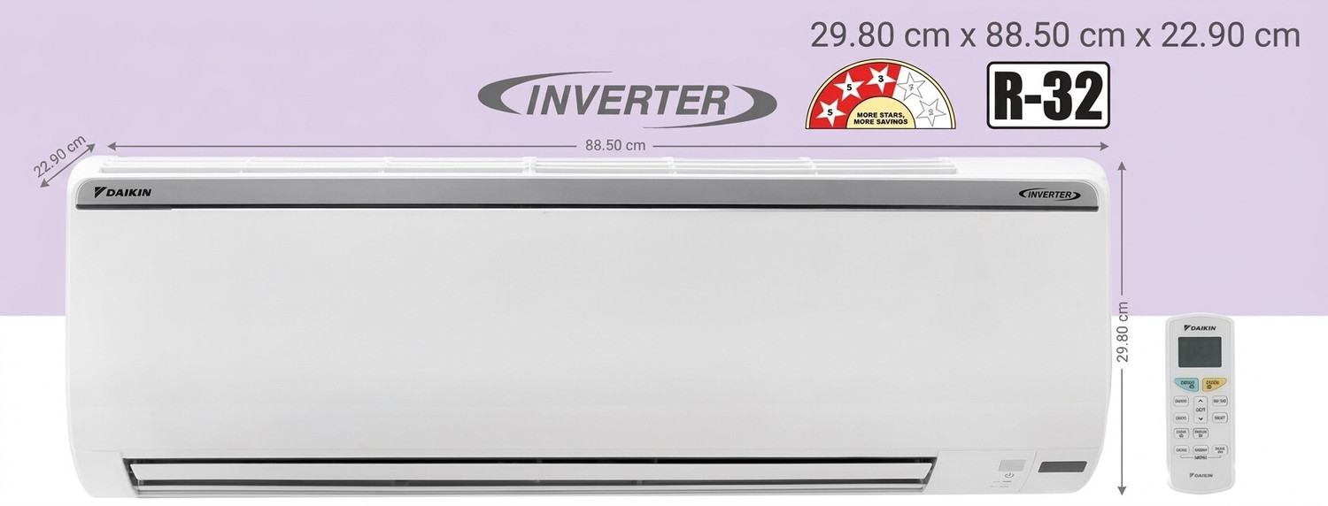 Image of Daikin 2026 Model 1.5 Ton 3 Star Split Inverter AC