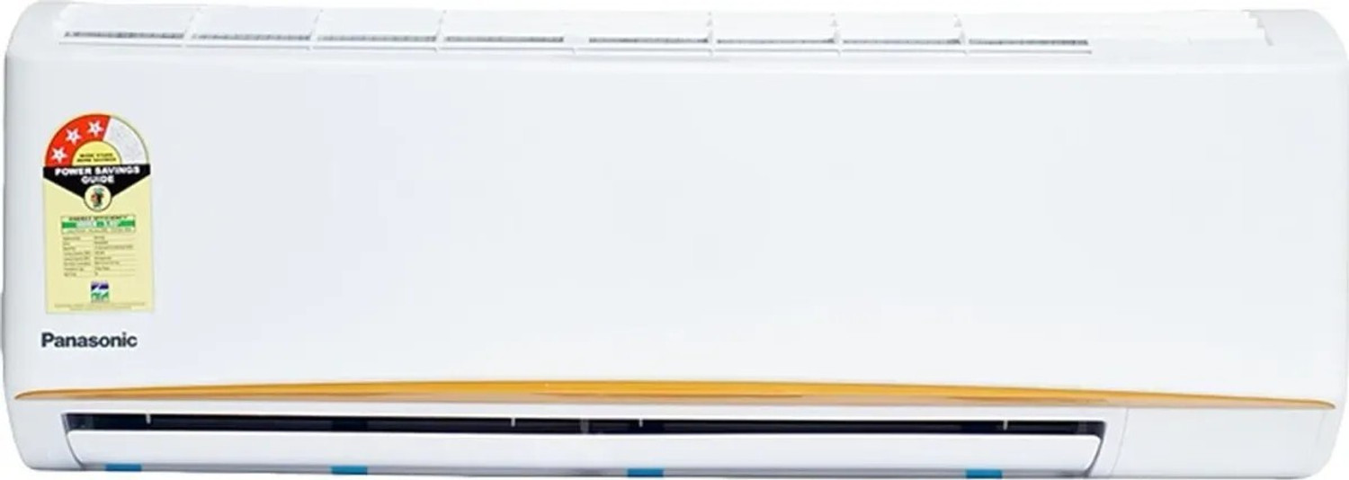 Image of Panasonic 2025 Model 1 Ton 3 Star Split Fixed Speed AC (SAC 1.0T CS-KN12BKY, White)