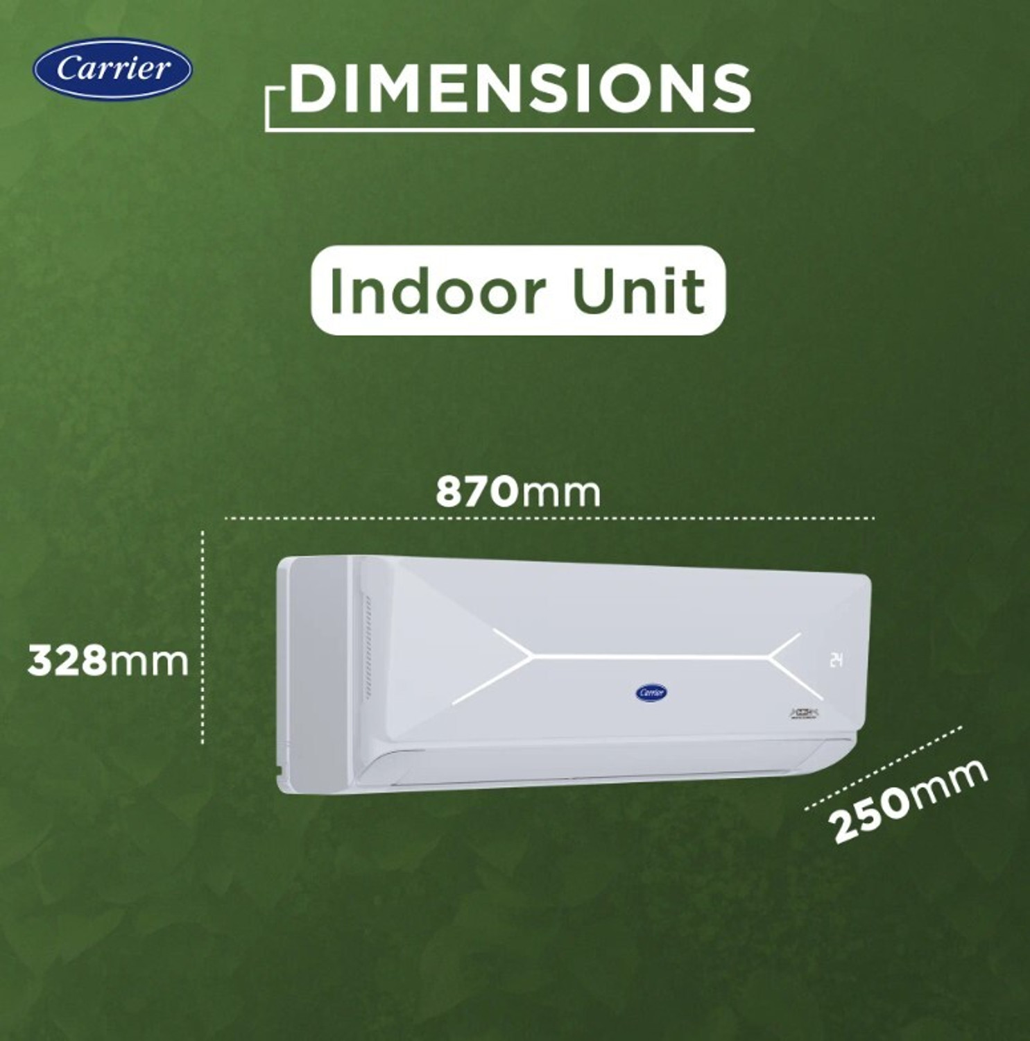 Image of CARRIER 2025 Model 1.5 Ton 3 Star Split Inverter AC
