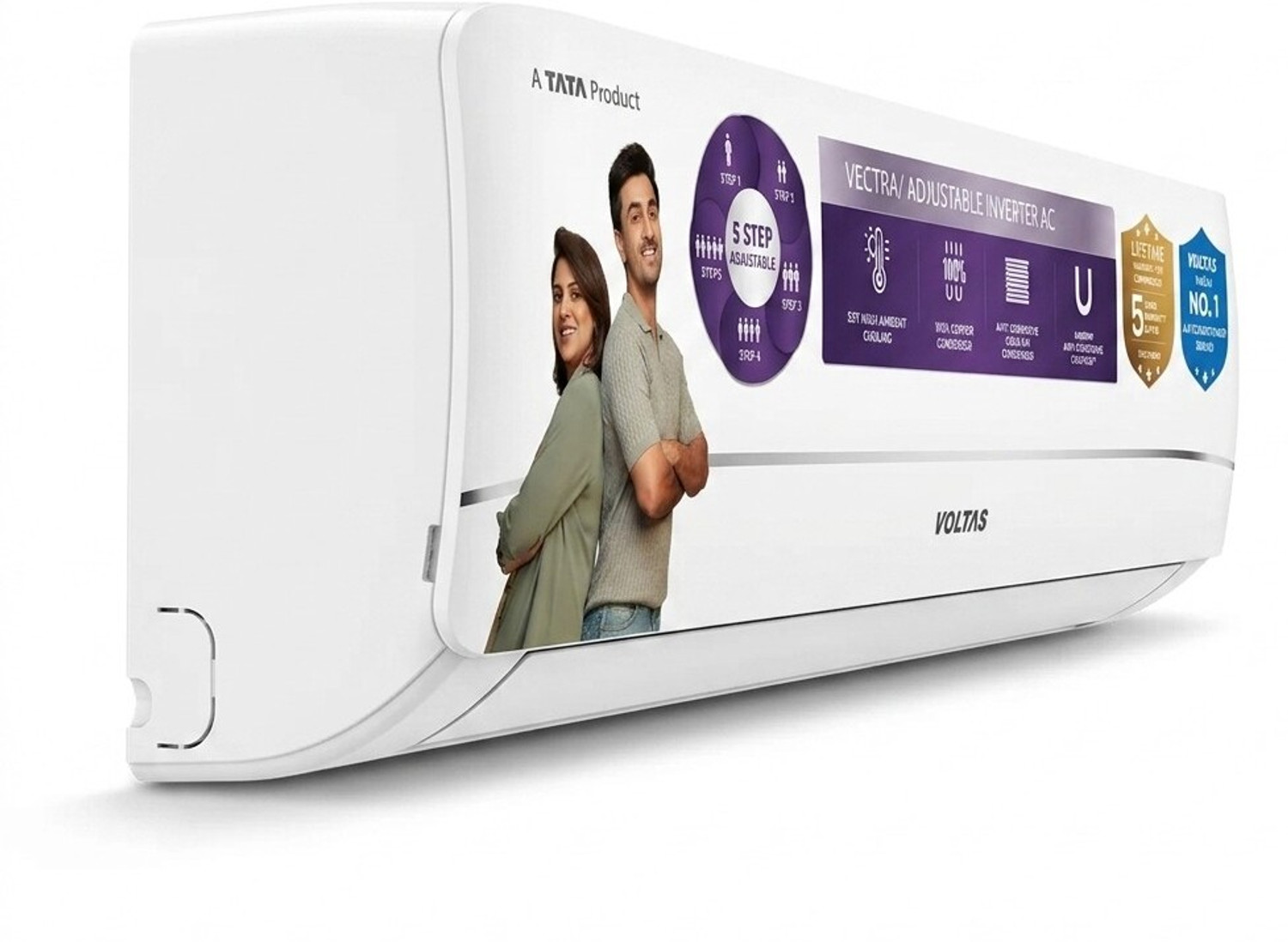 Image of Voltas 2025 Model 1.5 Ton 3 Star Split Inverter AC