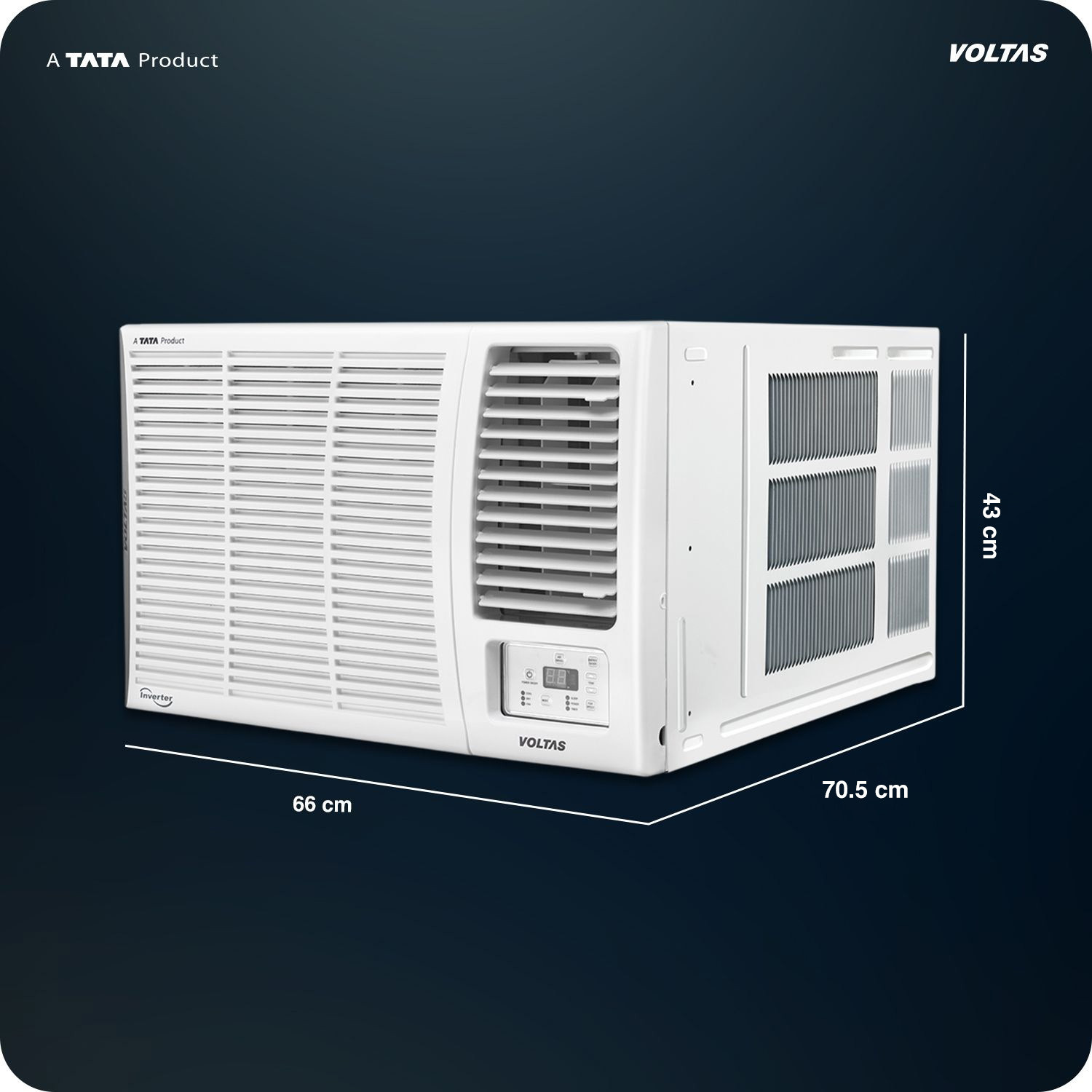 Image of Voltas 2026 Model 1.5 Ton 2 Star Window Fixed Speed AC