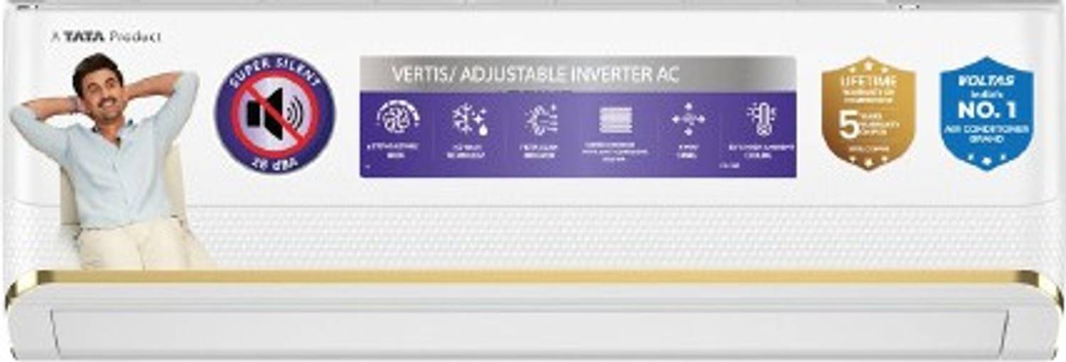 Voltas 2026 Model 1.5 Ton 5 Star Split Inverter AC