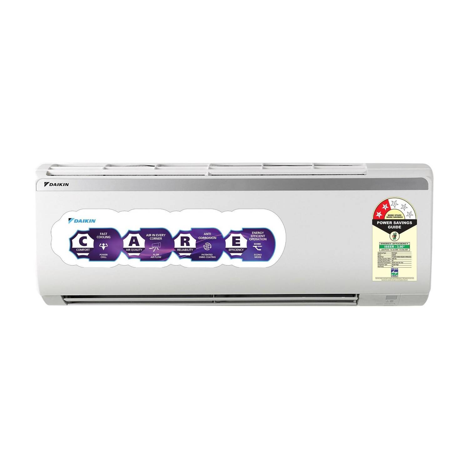 Daikin 2026 Model 0.9 Ton 2 Star Split Fixed Speed AC
