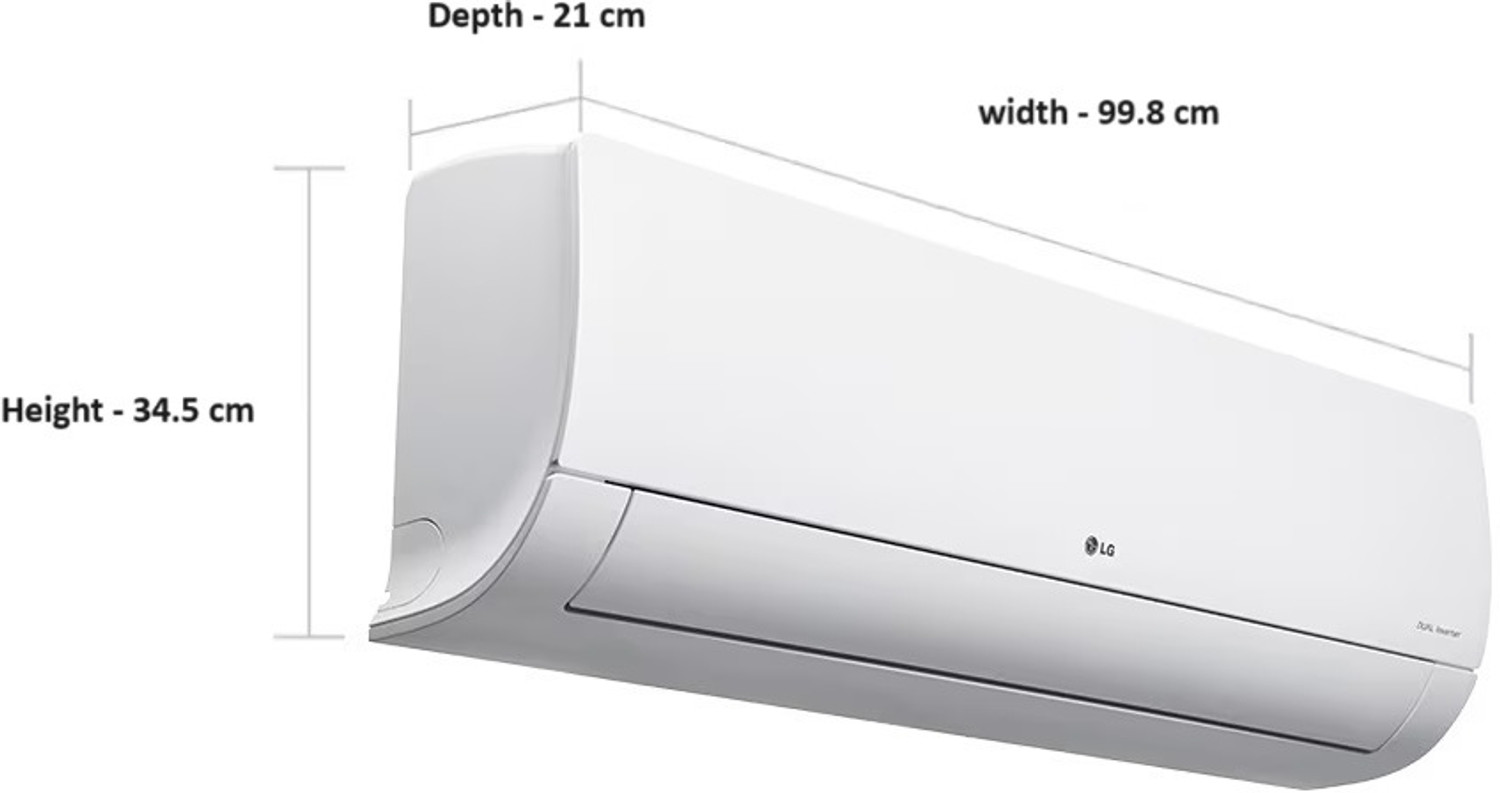 Image of LG 2023 Model 2 Ton 3 Star Split Inverter with Wi-fi AC