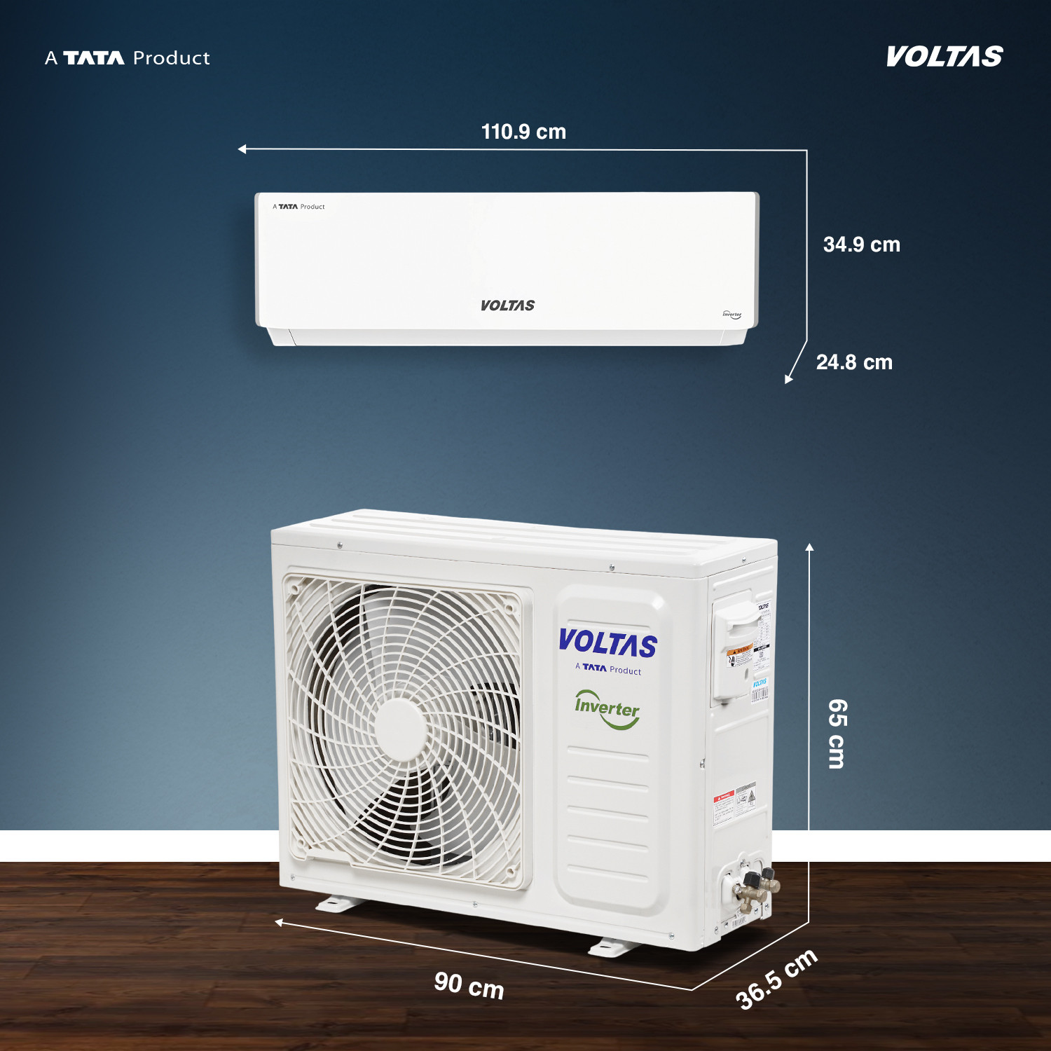 Image of Voltas 2026 Model 2 Ton 5 Star Split Inverter AC