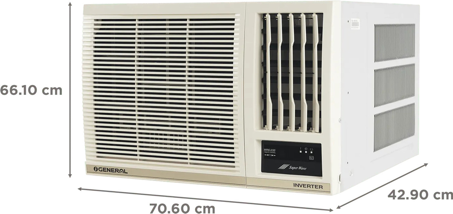 Image of O-General 2026 Model 1.17 Ton 4 Star Window Inverter AC