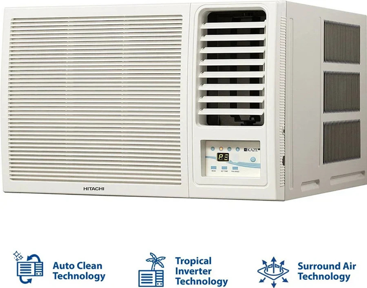 Image of Hitachi 2026 Model 1.5 Ton 3 Star Window Fixed Speed AC