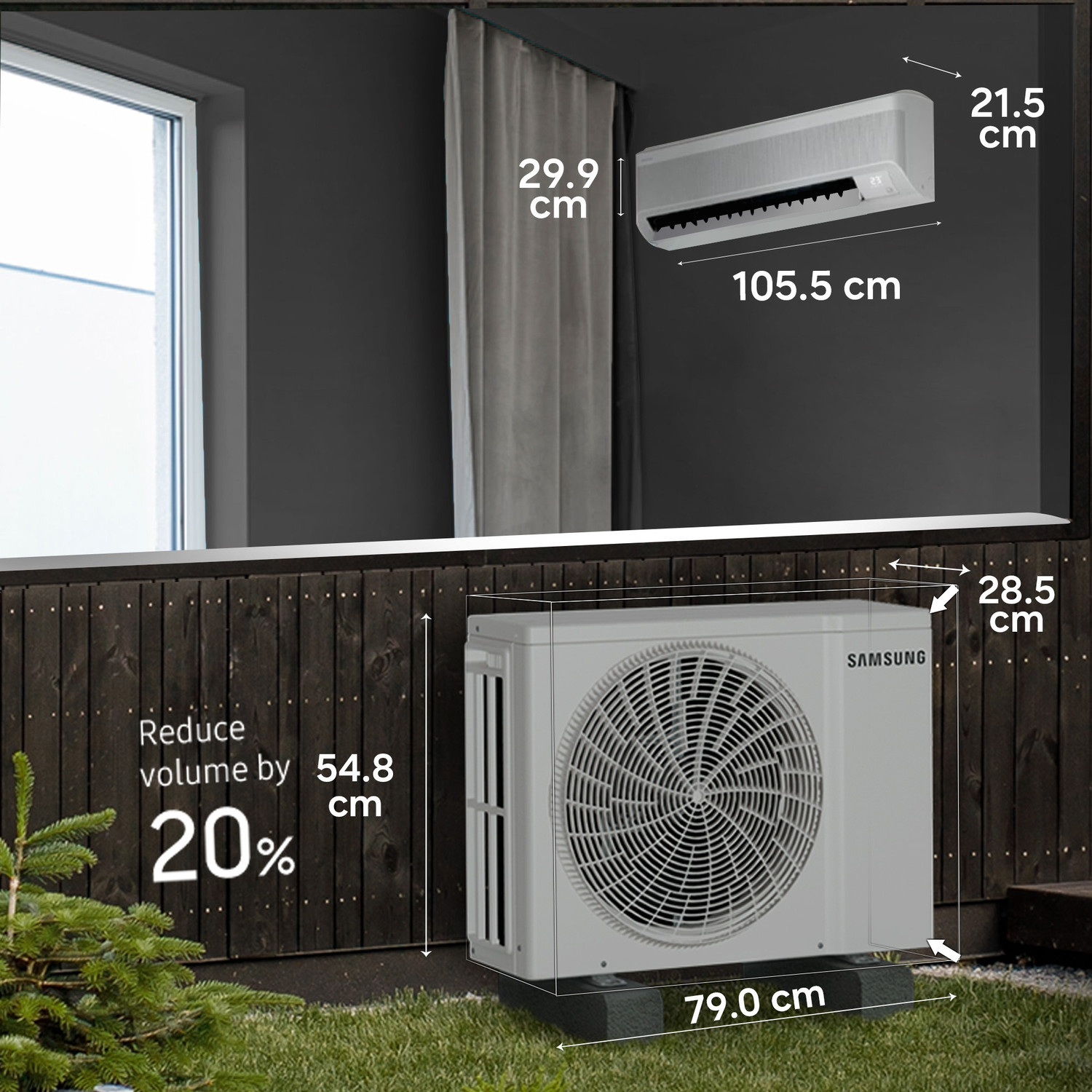 Image of Samsung Bespoke AI 2026 Model 1.5 ton 4 Star Split WindFree Inverter with Wi-fi Energy Saving, Voice Control, Powerful Cooling, Copper, 4 Way swing, 5 Step Convertible AC