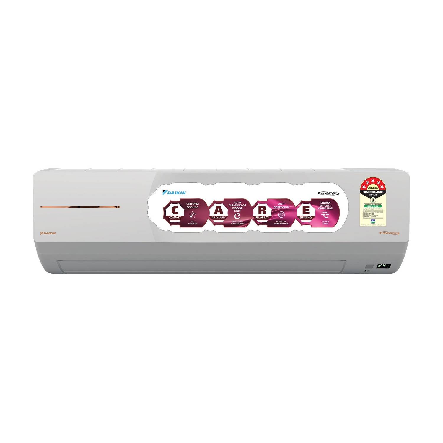Daikin 2026 Model 1.5 Ton 5 Star Split Inverter AC