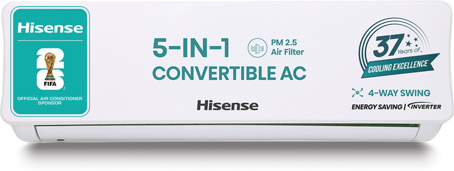 Image of Hisense 2026 Model 2 Ton 3 Star Split Inverter AC