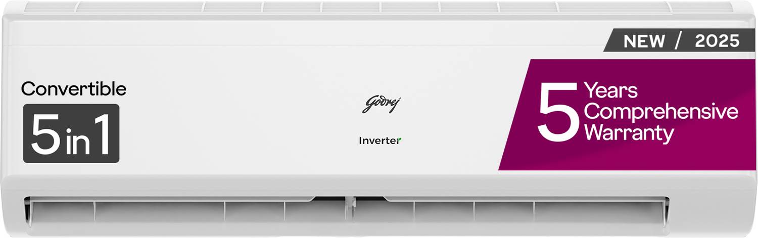 Godrej 2025 Model 2 Ton 3 Star Split Inverter AI Powered, 5-In-1