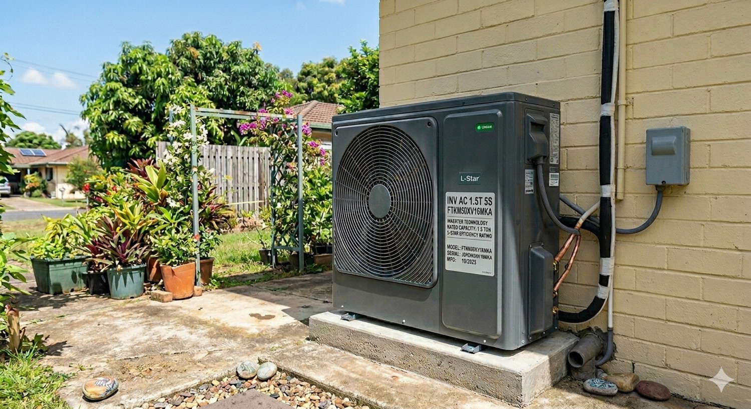 Image of Daikin 2025 Model 1 Ton 5 Star Split Inverter AC