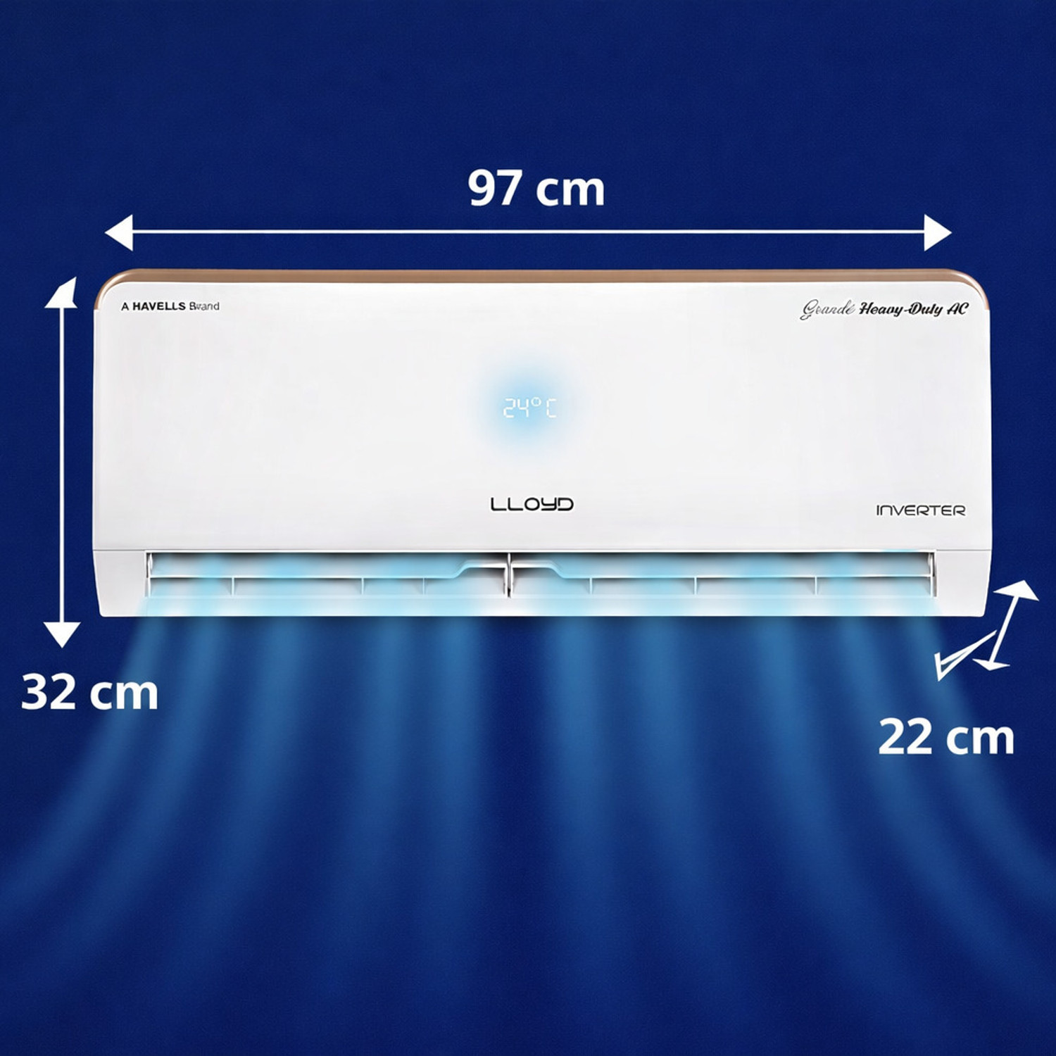 Image of Lloyd 2026 Model 1.5 Ton 5 Star Split Inverter AC