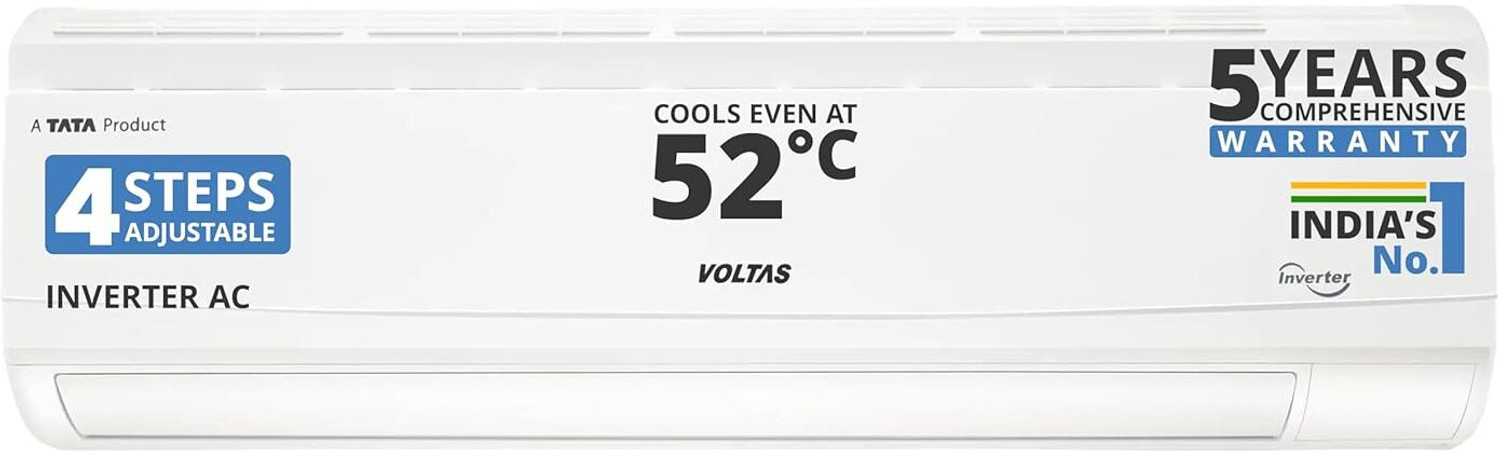 Image of Voltas 2025 Model 1.5 Ton 5 Star Split Inverter AC