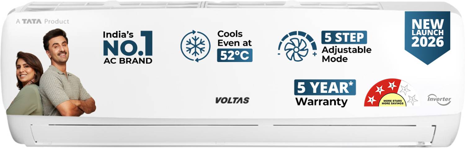 Voltas 2026 2 Ton 3 Star Split Inverter AC - Image 1