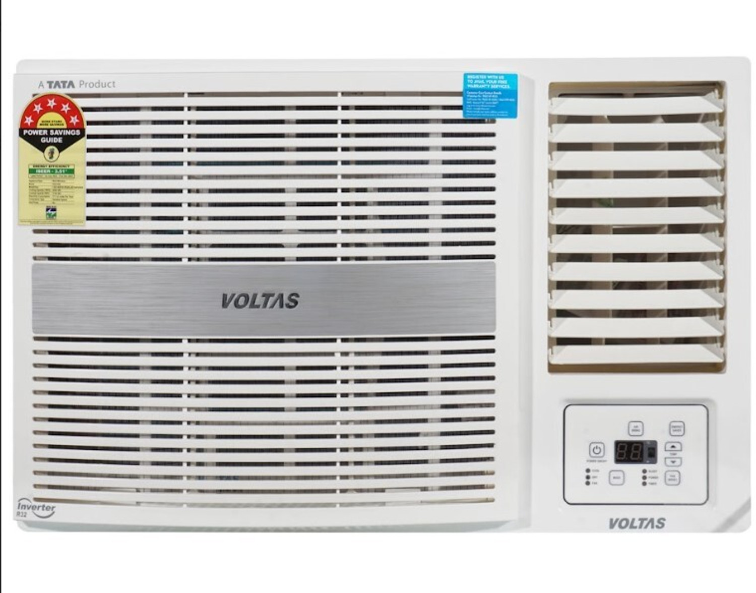 Image of Voltas 2025 Model 1 Ton 5 Star Window Inverter AC