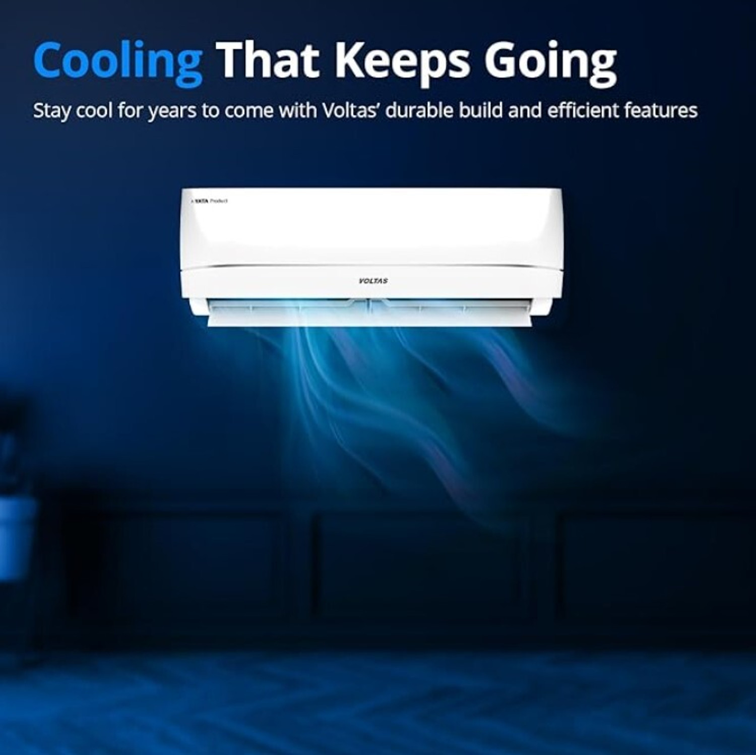 Image of Voltas 2025 Model 1.5 Ton 3 Star Split Inverter AC