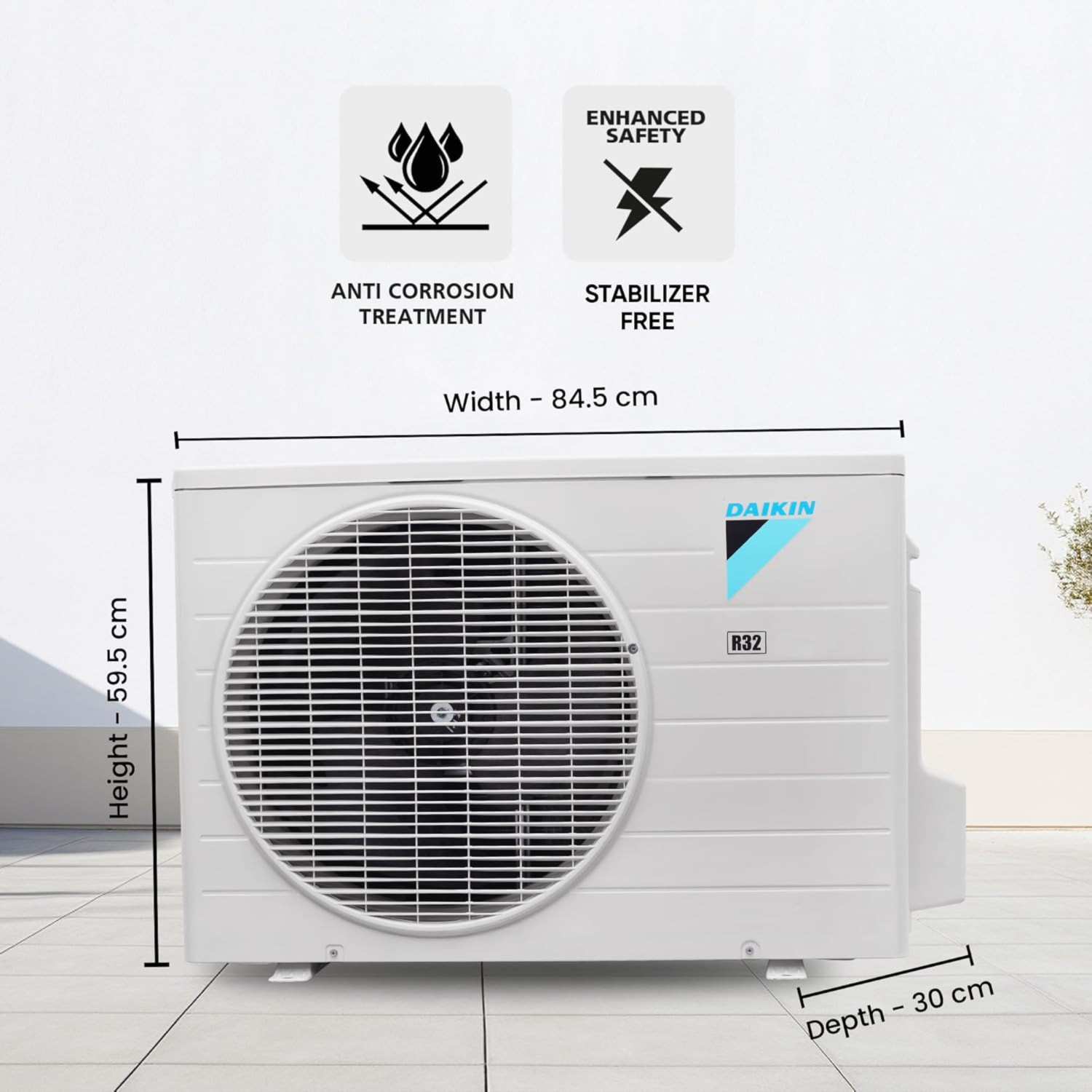 Image of Daikin 2026 Model 1.5 Ton 2 Star Split Fixed Speed AC