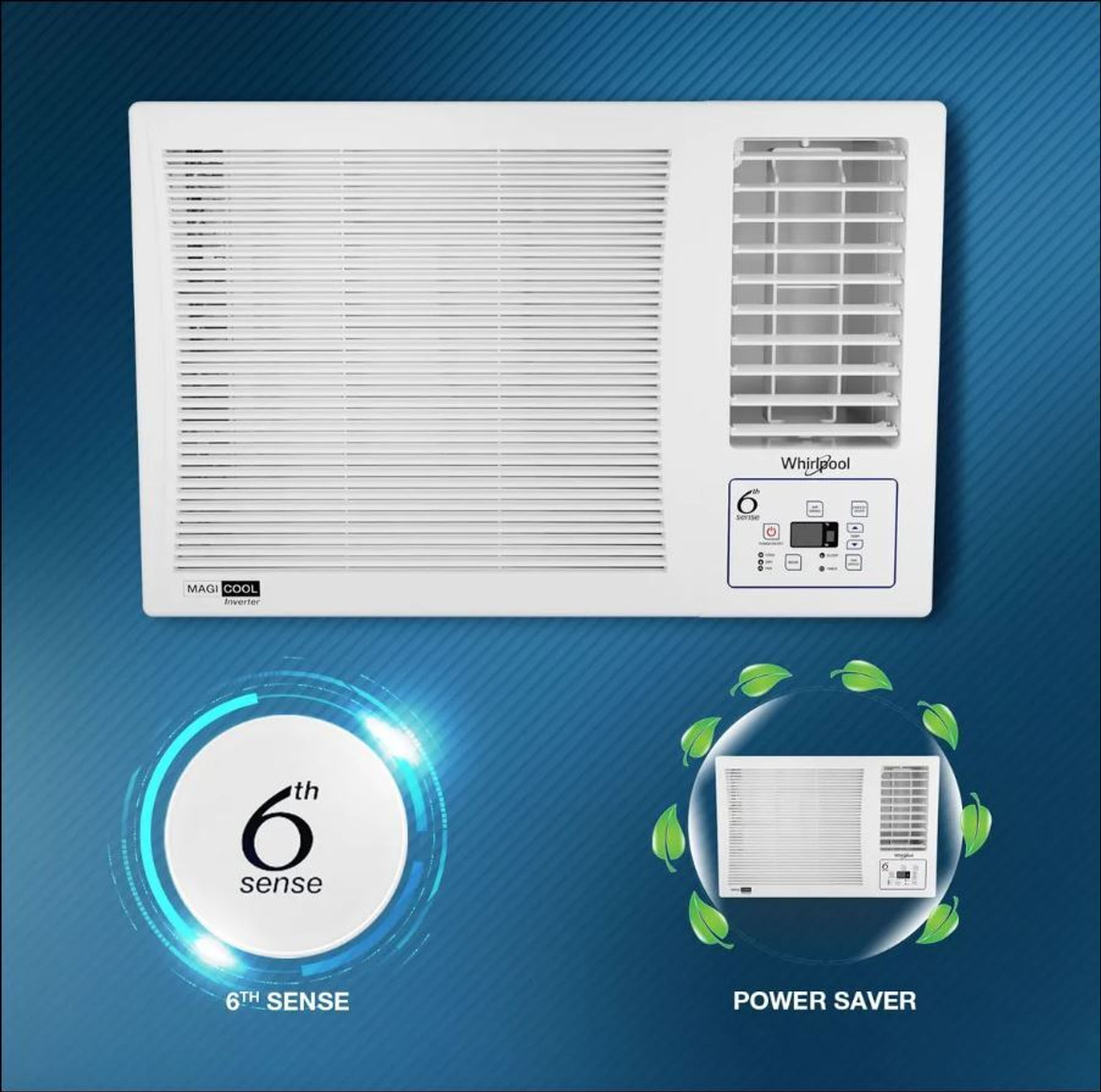 Image of Whirlpool 2026 Model 1.5 Ton 3 Star Window Inverter AC