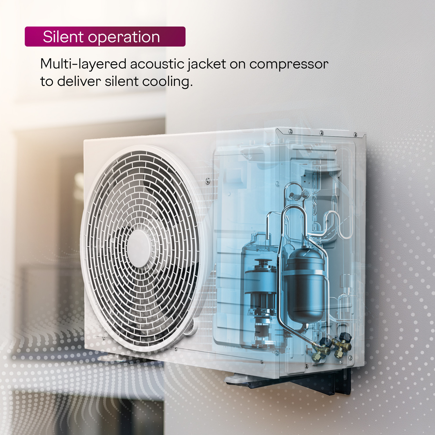 Image of Godrej 2024 Model 0.8 Ton 3 Star Split Inverter Heavy Duty Cooling at Extreme Temperature AC