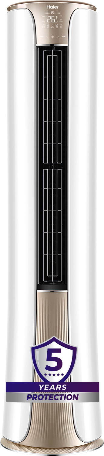 Image of Haier 2026 Model 2 Ton 3 Star Tower HEXA Inverter with Wi-fi AC