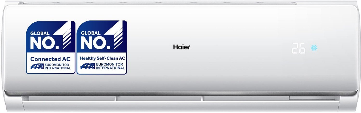 Image of Haier 2022 Model 1.5 Ton 2 Star Split Fixed Speed Extreme Temperature Cooling, Micro Antibacterial Filter AC