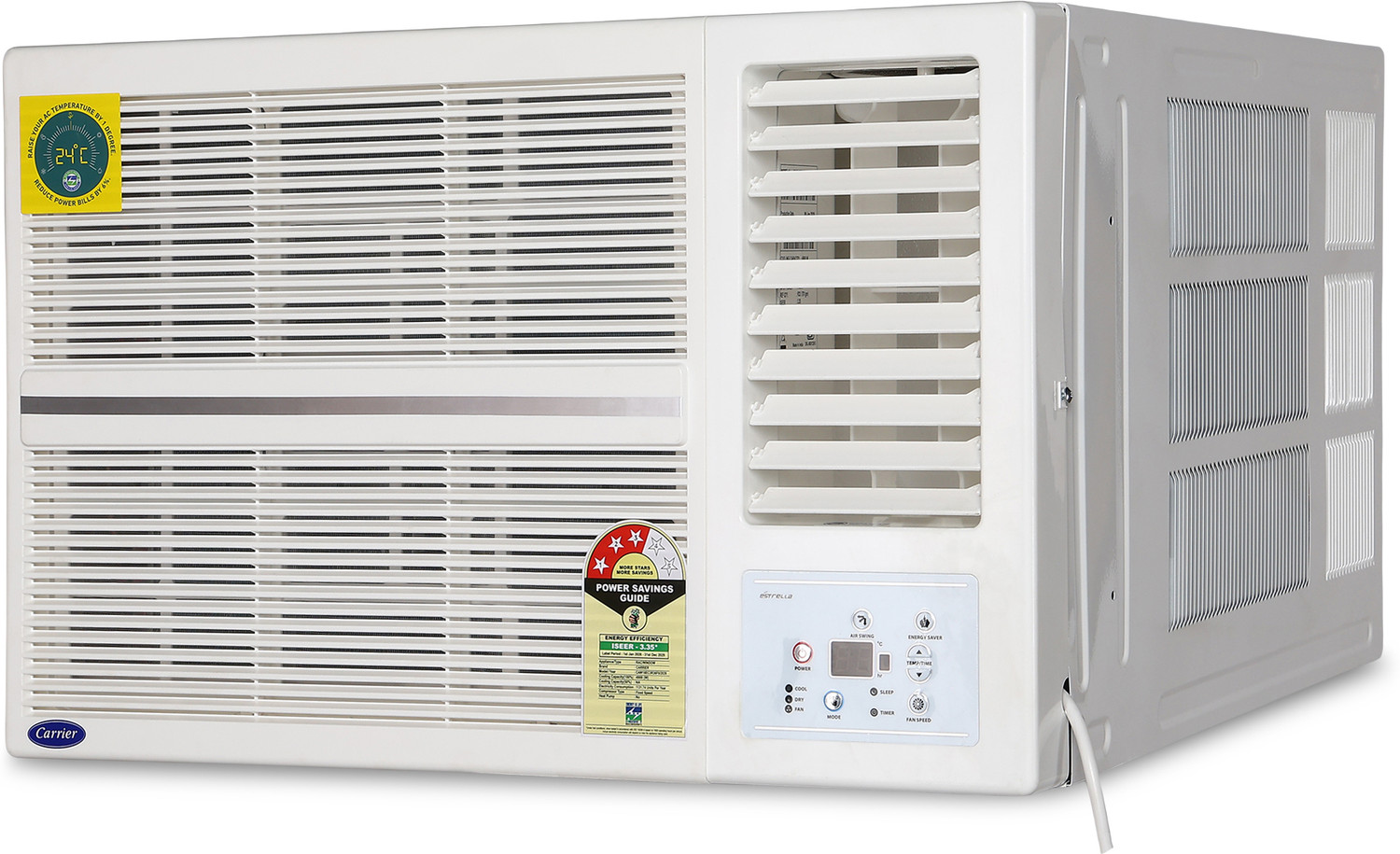 Image of CARRIER 2026 Model 1.5 Ton 3 Star Window Fixed Speed AC