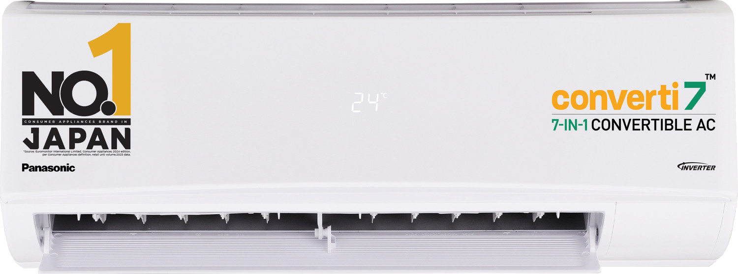 Image of Panasonic 2025 Model 1 Ton 3 Star Split Inverter AC