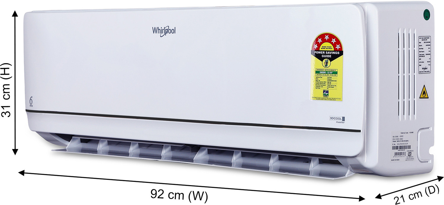 Image of Whirlpool 2025 Model 1.5 Ton 5 Star Split Inverter AC