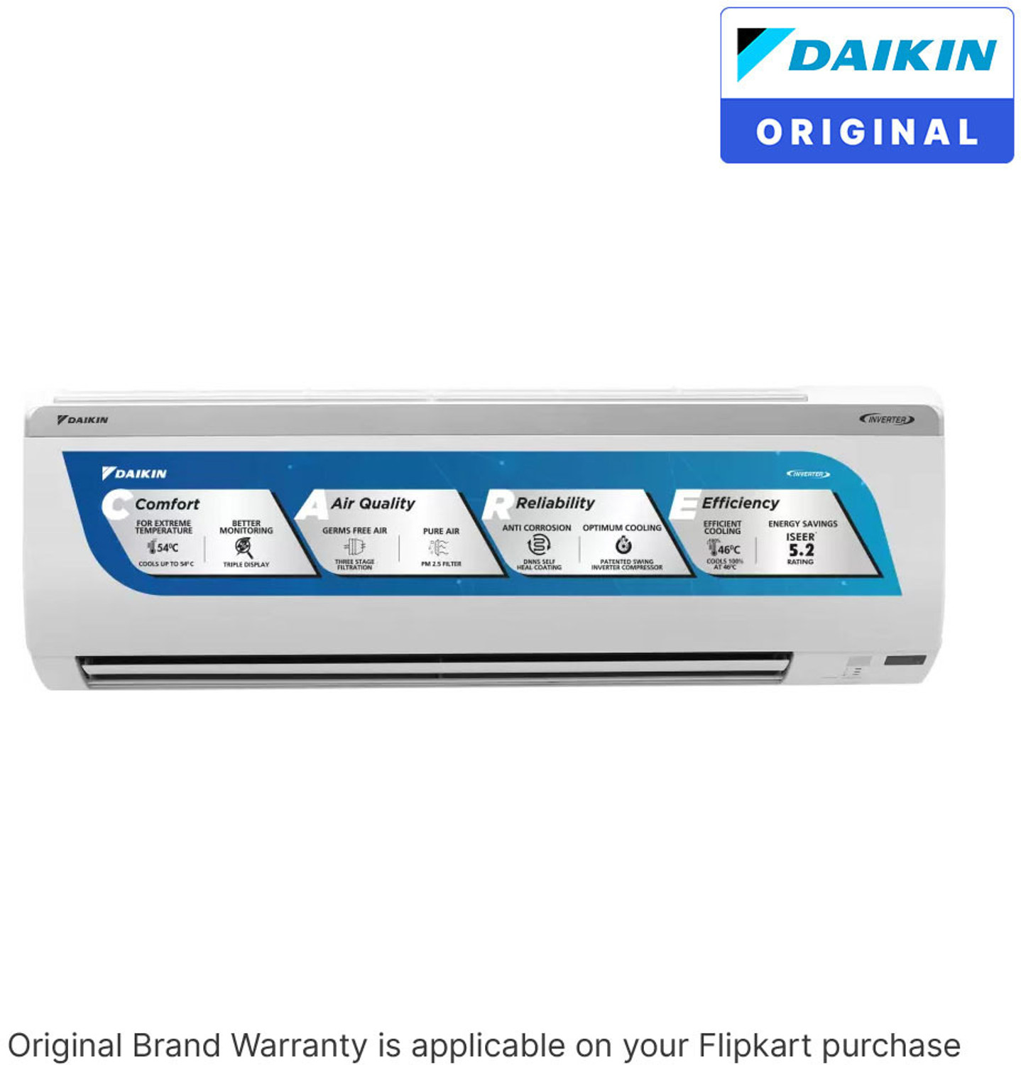 Image of Daikin 2025 Model 1 Ton 5 Star Split Inverter AC