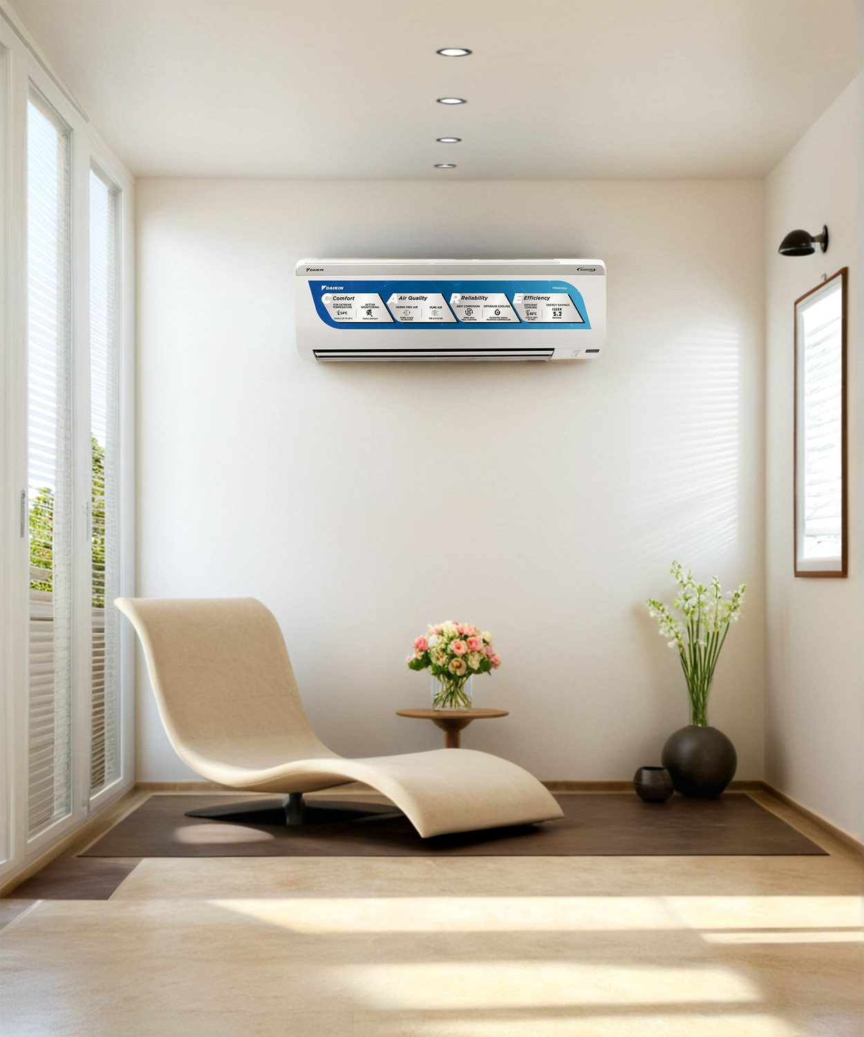 Image of Daikin 2025 Model 1.5 Ton 5 Star Split Inverter AC