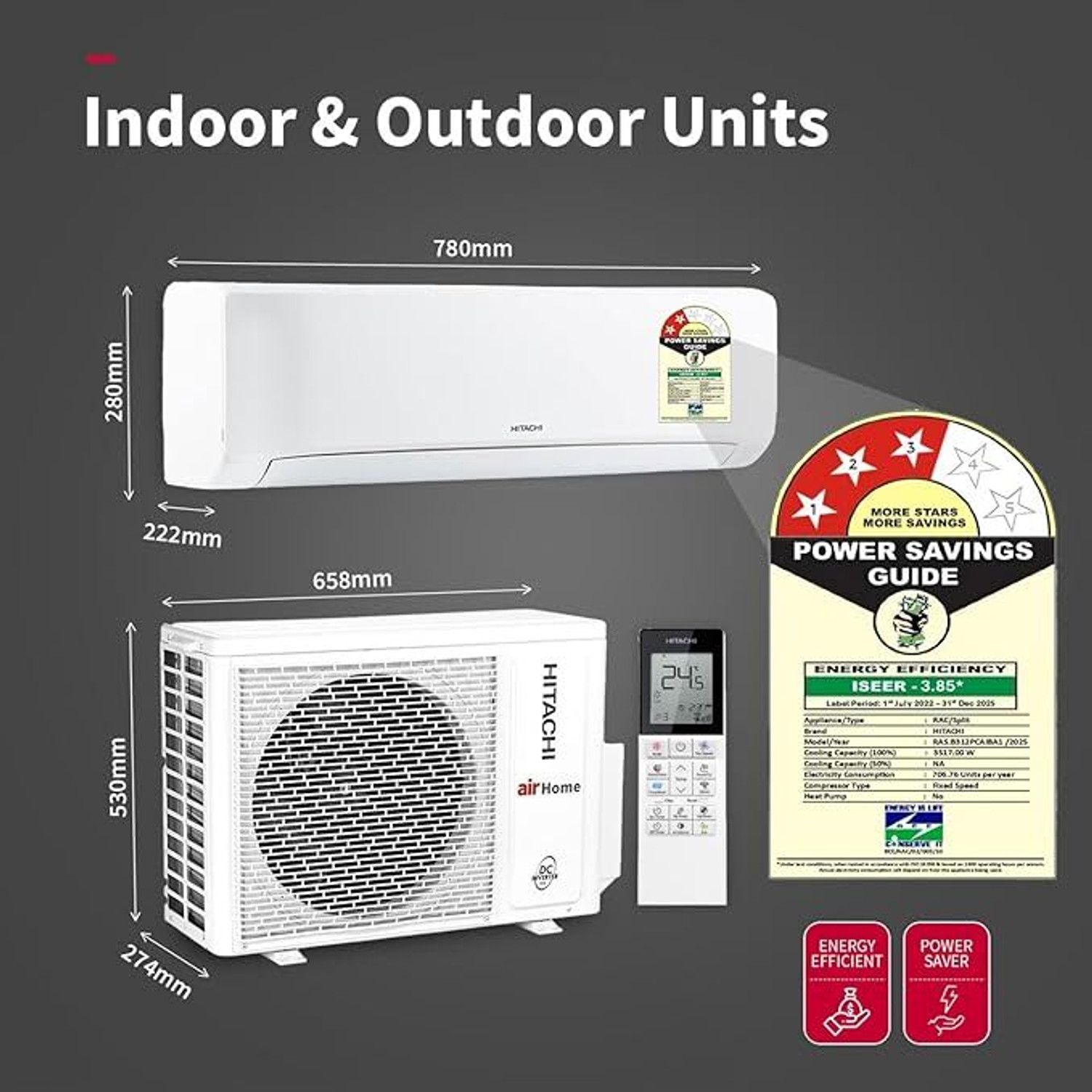 Image of Daikin 2025 Model 1.5 Ton 3 Star Split Inverter AC