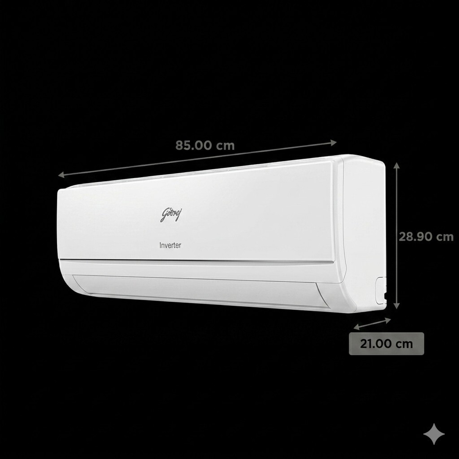Image of Godrej 2026 Model 1 Ton 3 Star Split Inverter AC