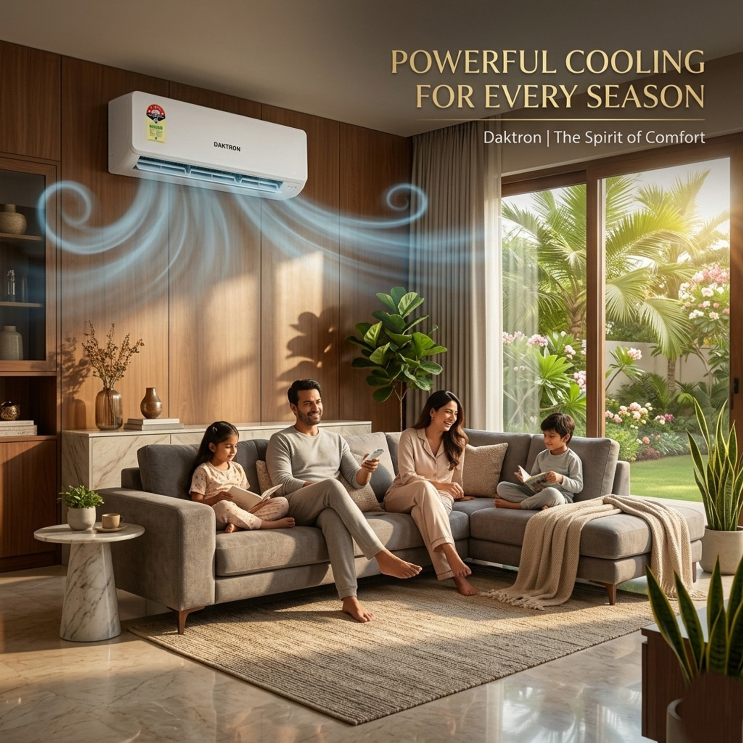 Image of DAKTRON 2026 Model 1.5 Ton 5 Star Split Fixed Speed AC
