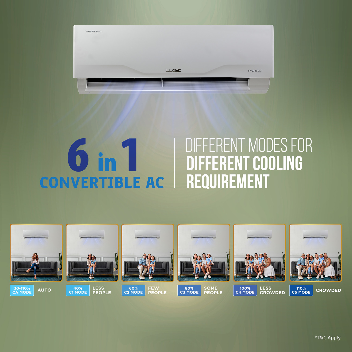 Image of Lloyd 2026 Model 1.5 Ton 4 Star Split Inverter AC