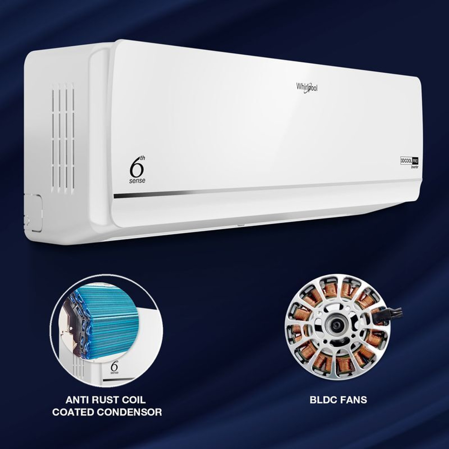 Image of Whirlpool 2026 Model 1 Ton 3 Star Split Inverter AC