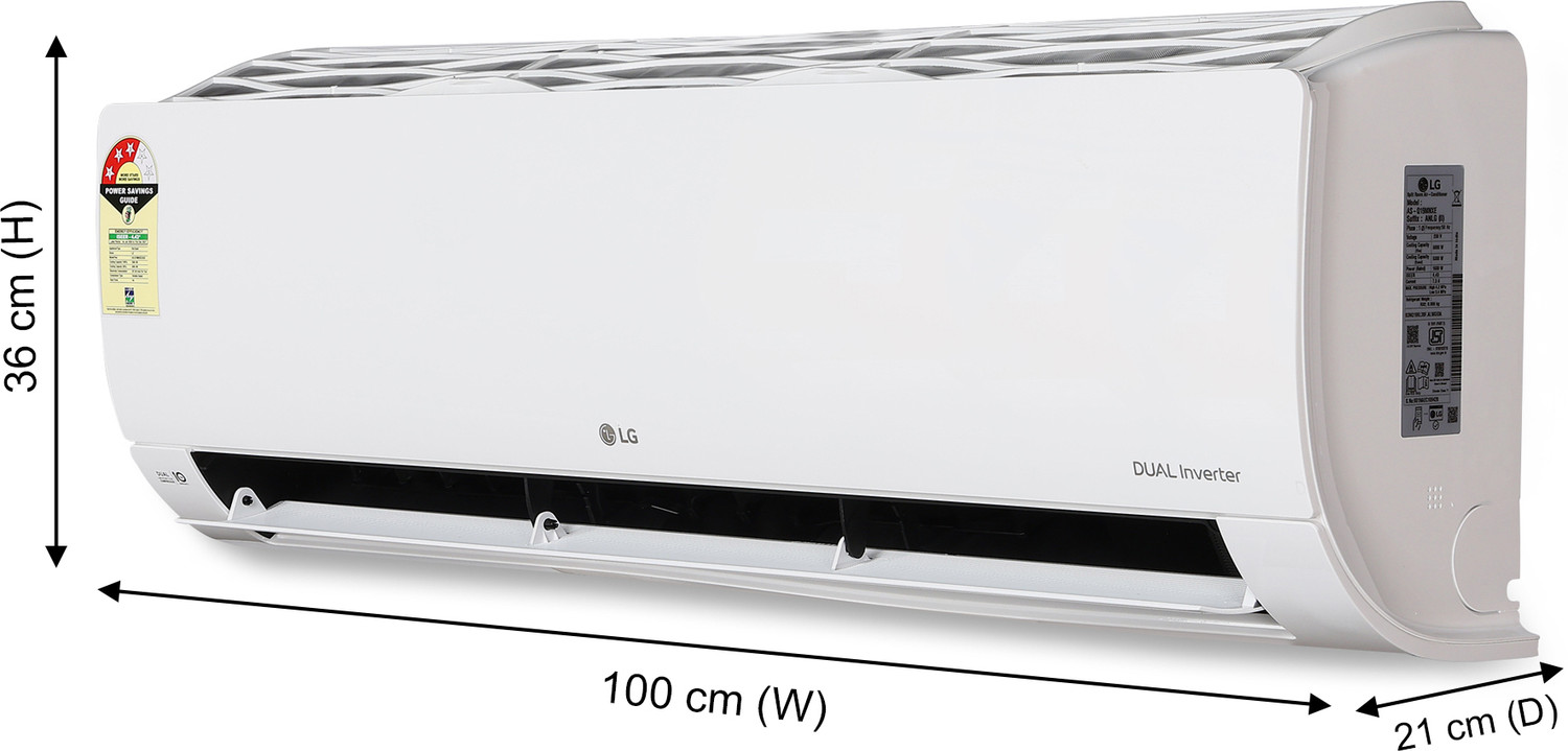 Image of LG 2026 Model 1.5 Ton 3 Star Split Inverter with Wi-fi AC