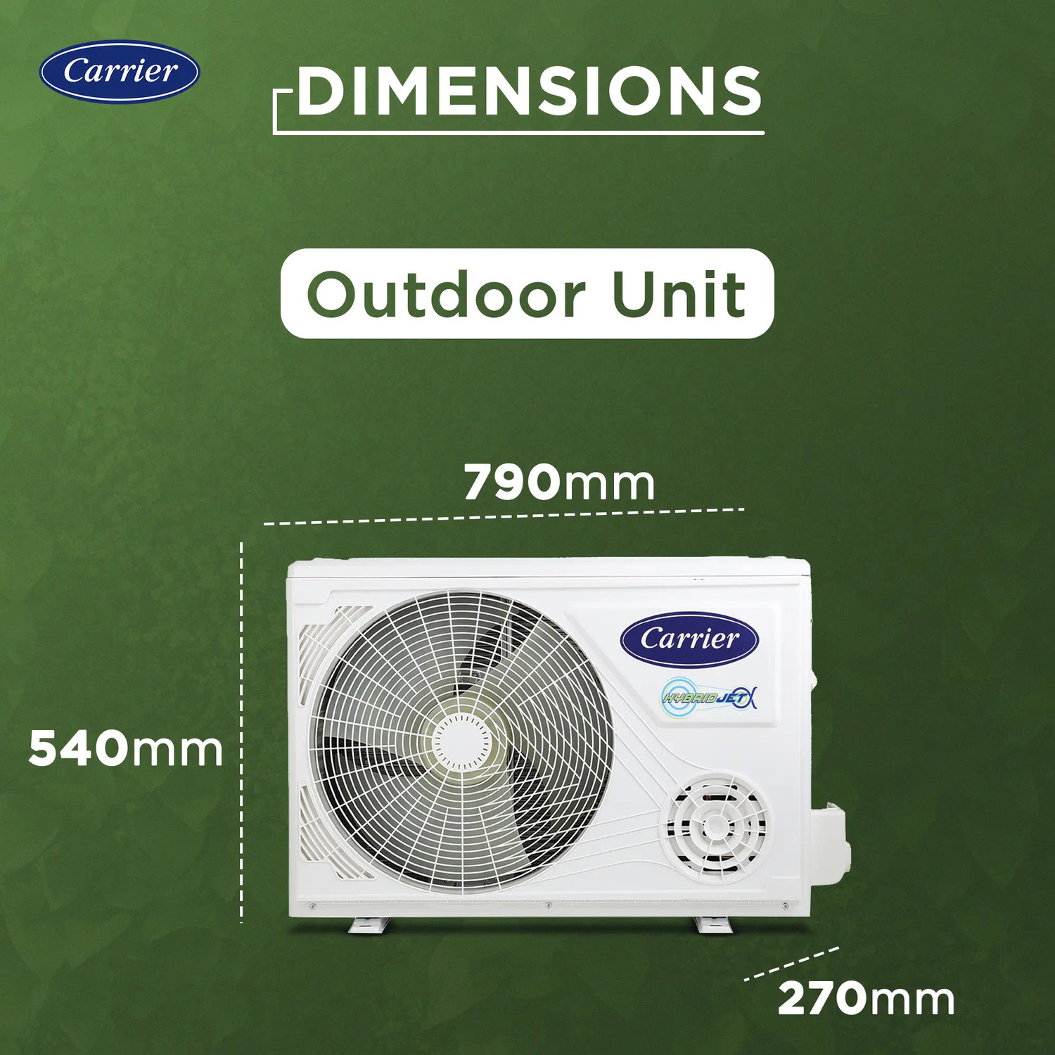 Image of CARRIER 2025 Model 1.5 Ton 3 Star Split Inverter with Wi-fi AC