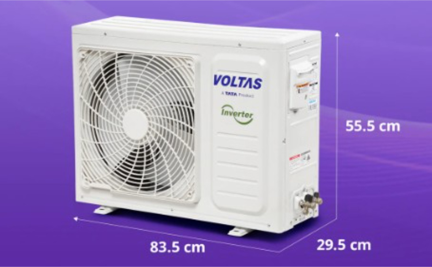 Image of Voltas 2026 Model 1.5 Ton 3 Star Split Inverter AC