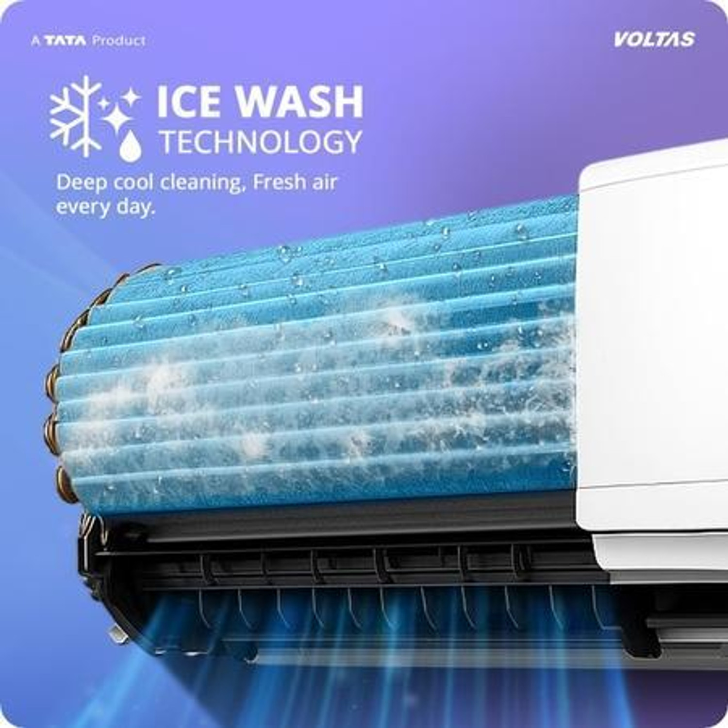 Image of Voltas 2026 Model 1.5 Ton 3 Star Split Inverter AC