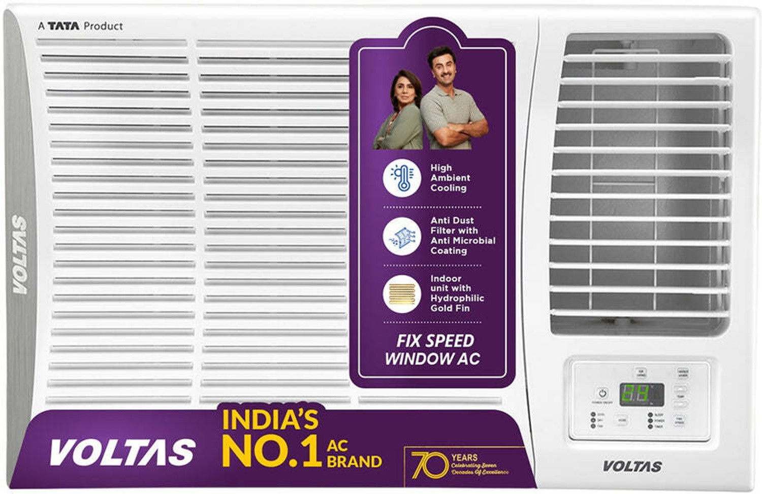 Image of Voltas 2026 Model 1.5 Ton 2 Star Window Inverter AC