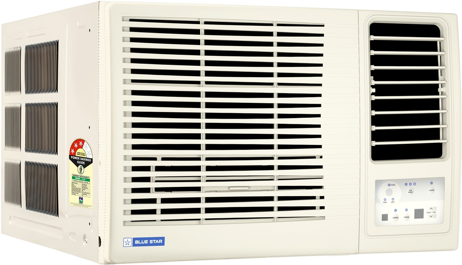 Image of Blue Star 2024 Model 0.8 Ton 3 Star Window Fixed Speed AC